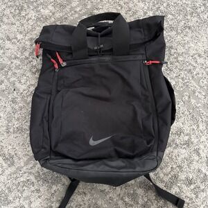 Nike Sport Golf Backpack (BA5784-010) Black & Red Bag